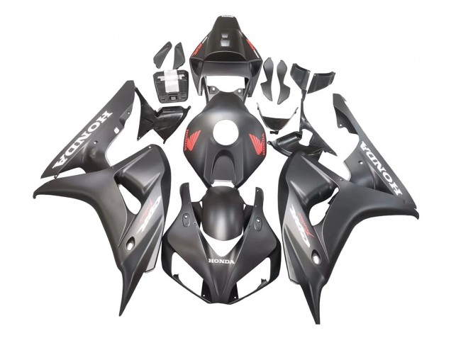 2006-2007 Honda CBR1000RR Motorcycle Fairings - Matte Black UK Manufacturers