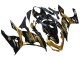 2018-2024 Kawasaki EX400 Motorcycle Fairings - Gold Glossy Black UK Manufacturers