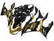 2018-2024 Kawasaki EX400 Motorcycle Fairings - Gold Glossy Black UK Manufacturers