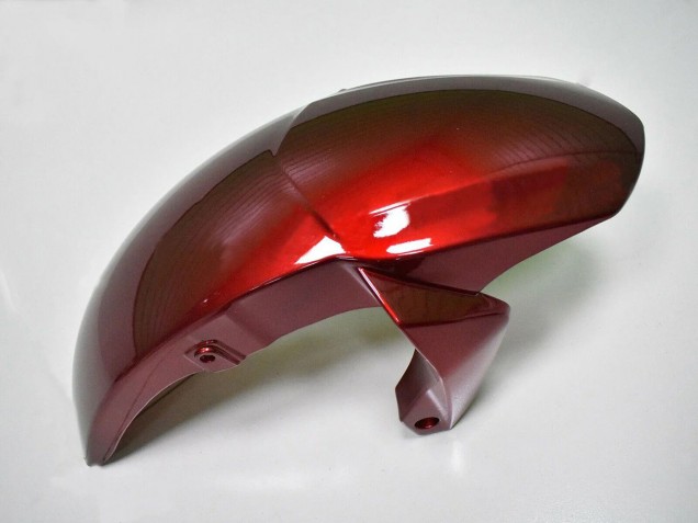 2012-2016 Kawasaki EX650 Motorcycle Fairings - Red Glossy Black UK Manufacturers