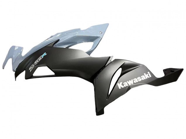 2019-2022 Kawasaki ZX6R Motorcycle Fairings - Grey Matte Black UK Manufacturers