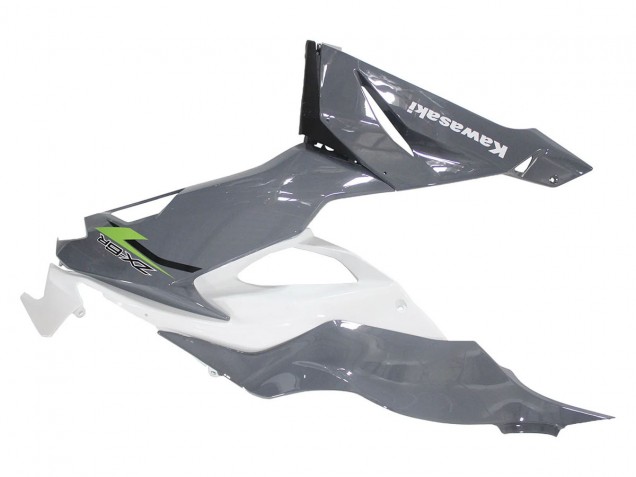 2019-2022 Kawasaki ZX6R Motorcycle Fairings - White Grey Green UK Manufacturers