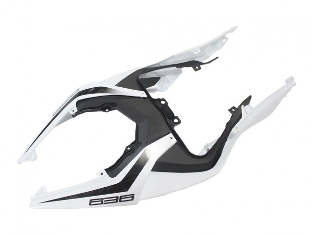 2019-2022 Kawasaki ZX6R Motorcycle Fairings - White Grey Green UK Manufacturers