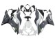 2019-2022 Kawasaki ZX6R Motorcycle Fairings - White Grey Green UK Manufacturers