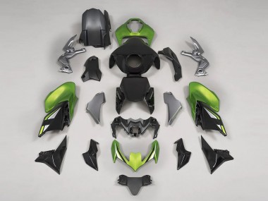 2020-2024 Kawasaki Z900 Motorcycle Fairings - Black Green UK Manufacturers