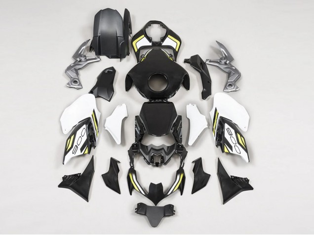 2020-2024 Kawasaki Z900 Motorcycle Fairings - Black White Yellow UK Manufacturers