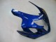2004-2005 Suzuki GSXR 600/750 Motorcycle Fairings - Blue Grey Glossy Black UK Manufacturers