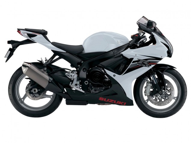 2011-2024 Suzuki GSXR 600/750 Motorcycle Fairings - White Black UK Manufacturers