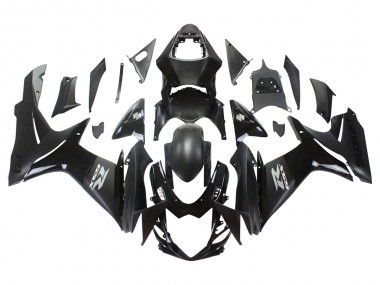 2011-2024 Suzuki GSXR 600/750 Motorcycle Fairings - Matte Black Glossy Black UK Manufacturers