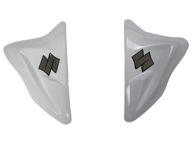 2011-2024 Suzuki GSXR 600/750 Motorcycle Fairings - White Glossy Black Red Decal UK Manufacturers