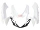 2011-2024 Suzuki GSXR 600/750 Motorcycle Fairings - White Glossy Black Red Decal UK Manufacturers