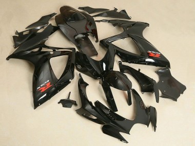 2006-2007 Suzuki GSXR 600/750 Motorcycle Fairing - Glossy Black UK Manufacturers