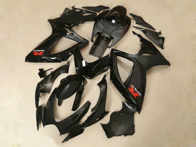 2006-2007 Suzuki GSXR 600/750 Motorcycle Fairing - Glossy Black UK Manufacturers