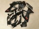 2006-2007 Suzuki GSXR 600/750 Motorcycle Fairing - Glossy Black UK Manufacturers