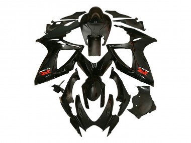 2006-2007 Suzuki GSXR 600/750 Motorcycle Fairing - Glossy Black UK Manufacturers