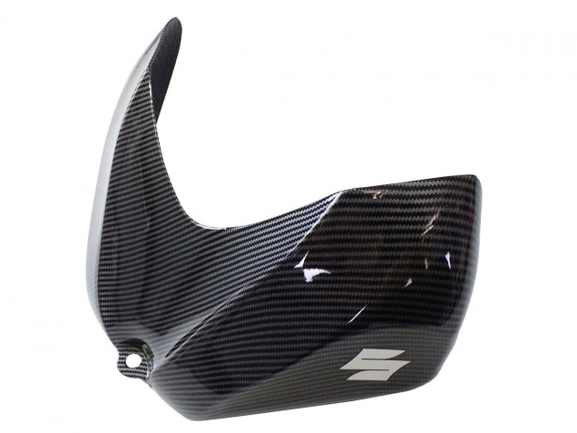 2006-2007 Suzuki GSXR 600/750 Motorcycle Fairings - Black White Carbon Fiber Style UK Manufacturers
