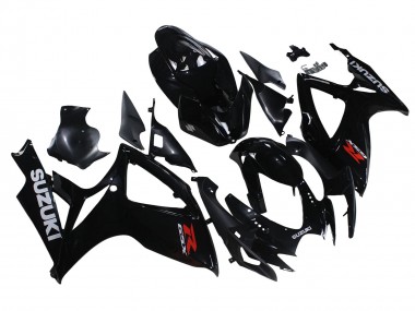 2006-2007 Suzuki GSXR 600/750 Motorcycle Fairings - Glossy Black UK Manufacturers