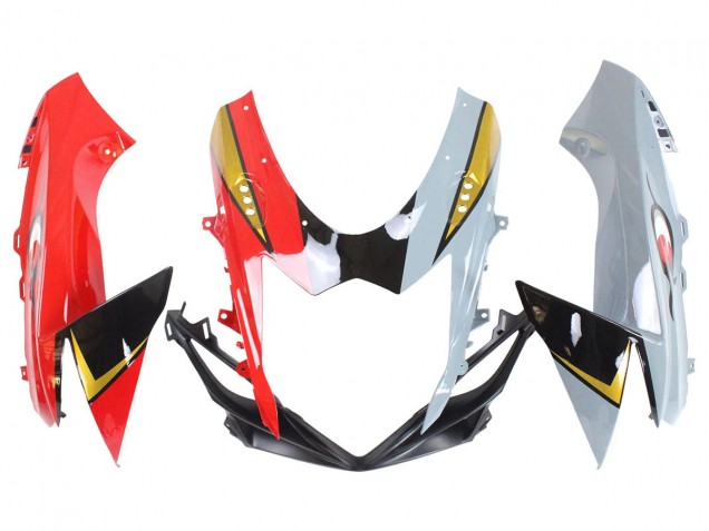 2011-2024 Suzuki GSXR 600/750 Motorcycle Fairings - Red Gold Grey Black White Shark UK Manufacturers