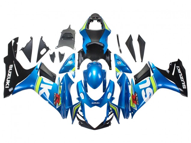2011-2024 Suzuki GSXR 600/750 Motorcycle Fairings - Blue White Green Black UK Manufacturers