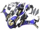 2015-2019 Yamaha YZF R1 Motorcycle Fairings - Blue Gold Black UK Manufacturers
