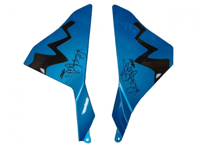 2015-2019 Yamaha YZF R1 Motorcycle Fairings - Blue Green Black Shark UK Manufacturers