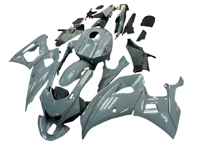 2021-2024 Yamaha YZF R7 Motorcycle Fairings - Glossy Grey UK Manufacturers