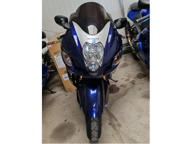 1996-2007 Suzuki GSXR 1300 Hayabusa Motorcycle Fairings - Blue White UK Manufacturers