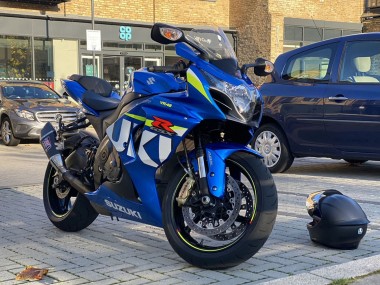 2009-2016 Suzuki GSXR 1000 Motorcycle Fairings - Blue Green White UK Manufacturers