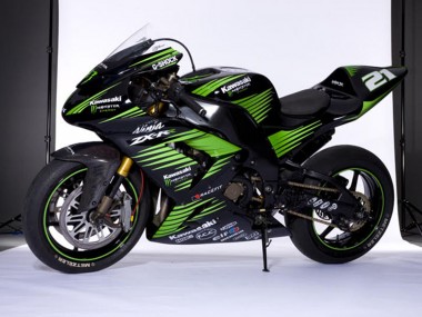 2006-2007 Kawasaki ZX10R Motorcycle Fairings - Glossy Black Green White UK Manufacturers