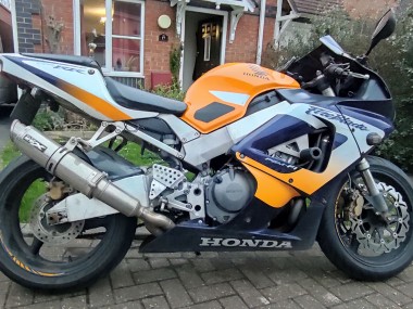 2000-2001 Honda CBR900RR 929RR Motorcycle Fairings - Silver Orange Blue UK Manufacturers