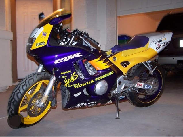 1995-1996 Honda CBR600 F3 Motorcycle Fairings - Yellow Silver Blue UK Manufacturers