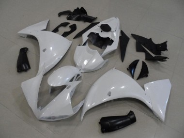 2009-2011 Yamaha YZF R1 Motorcycle Fairings - White UK Manufacturers