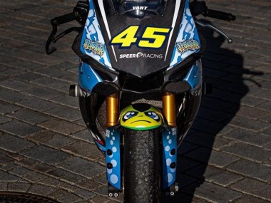 2015-2019 Yamaha YZF R1 Motorcycle Fairings - Blue Yellow Shark UK Manufacturers