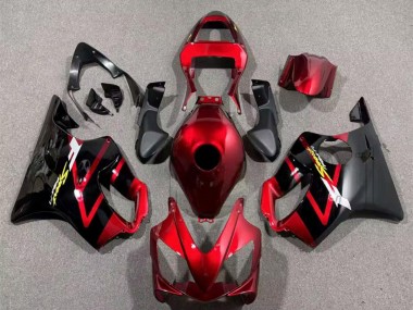 2001-2003 Honda CBR600 F4i Motorcycle Fairings - Candy Red Black UK Manufacturers