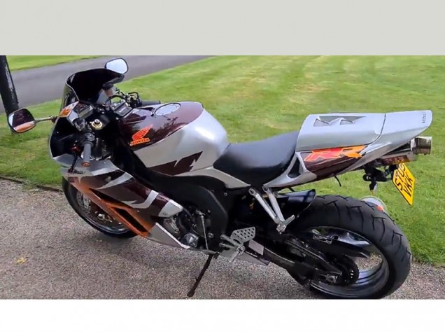 2006-2007 Honda CBR1000RR Motorcycle Fairings - Silver Orange UK Manufacturers