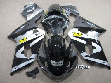 2001-2003 Suzuki GSXR 600 Motorcycle Fairings - Black White UK Manufacturers