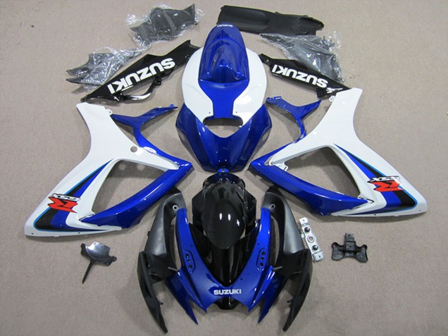 2006-2007 Suzuki GSXR 600 Motorcycle Fairings - White Blue Black Red UK Manufacturers