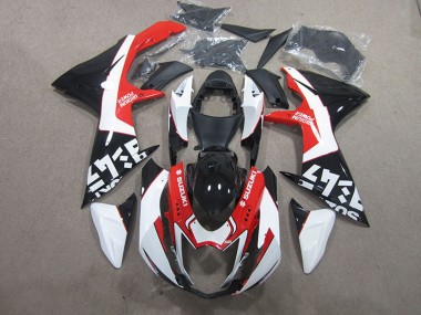 2011-2024 Suzuki GSXR 600 Motorcycle Fairings - Black Red White UK Manufacturers