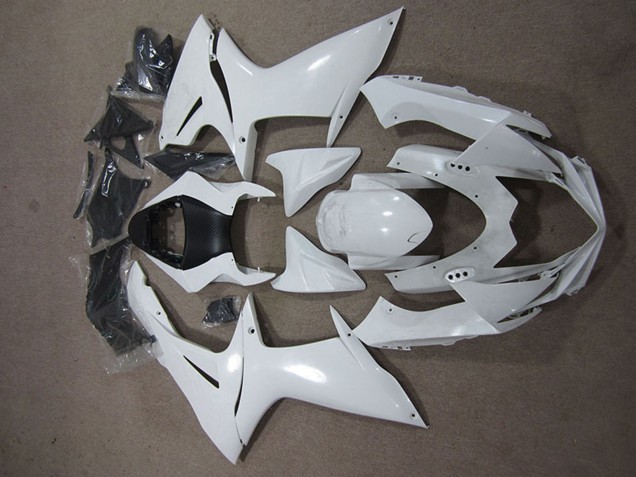 2011-2024 Suzuki GSXR 600 Motorcycle Fairings - White UK Manufacturers