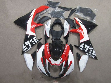 2011-2024 Suzuki GSXR 750 Motorcycle Fairings - Black Red UK Manufacturers