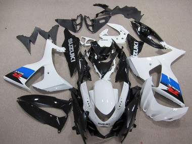2009-2016 Suzuki GSXR 1000 Motorcycle Plastics - White Blue Black UK Manufacturers