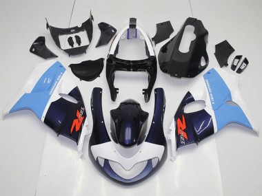 1998-2003 Suzuki TL1000R Motorcycle Fairings - White Light Blue Black UK Manufacturers