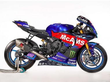 2002-2003 Yamaha YZF R1 Motorcycle Fairings - Blue Red McAMS Green Monster UK Manufacturers