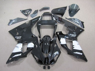 1998-1999 Yamaha YZF R1 Motorcycle Fairings - Glossy Black White UK Manufacturers