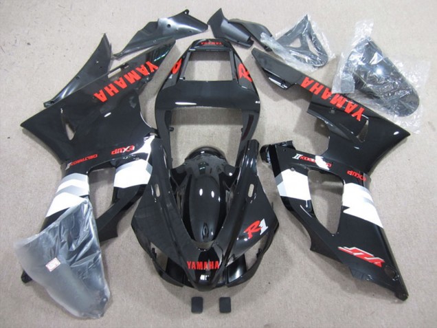 2009-2011 Yamaha YZF R1 Motorcycle Fairings - Glossy Black White Red UK Manufacturers