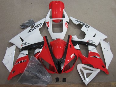 2009-2011 Yamaha YZF R1 Motorcycle Fairing - White Red Black UK Manufacturers