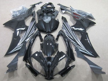 2006-2007 Yamaha YZF R6 Motorcycle Fairings - Glossy Black Matte Black White UK Manufacturers