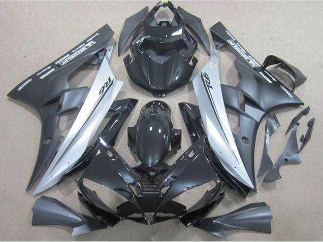2006-2007 Yamaha YZF R6 Motorcycle Fairings - Glossy Black Matte Black Silver UK Manufacturers
