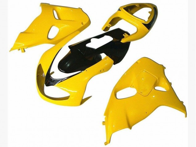 1998-2003 Yellow and Black TL1000R Motorcycle Fairings