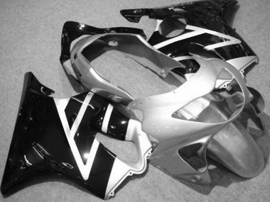 1999-2000 Silver Black CBR600 F4 Motorcycle Fairings